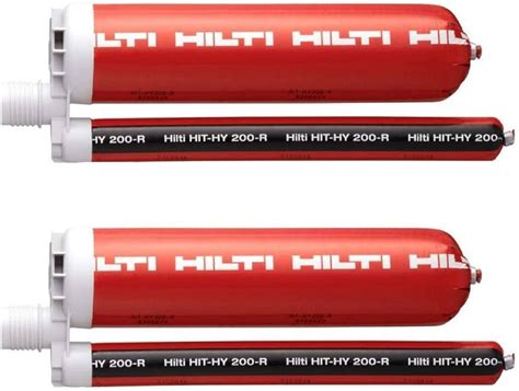 HILTI HIT HY 200 A Injectable Mortar Instruction Manual