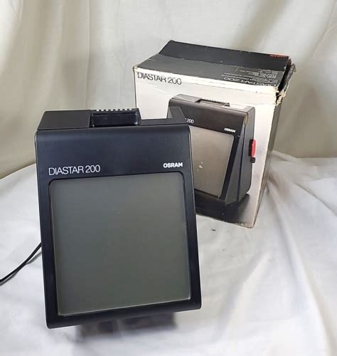 Osram Diastar Large Screen Slide Viewer For X Slides Extra