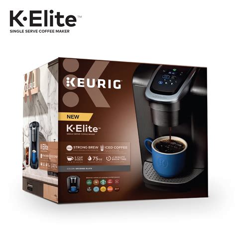 Keurig Elite Single Cup Coffee Maker At Valorie Smith Blog