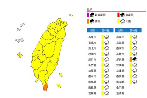 【西南風發威】全台20縣市大雨特報 屏東需嚴防豪雨 上報 焦點