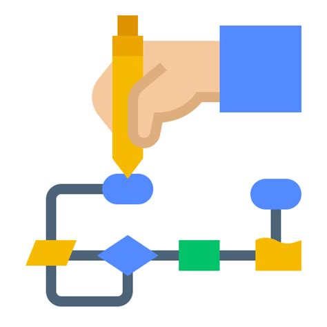 Icono De Diagrama De Flujo Ultimatearm Flat