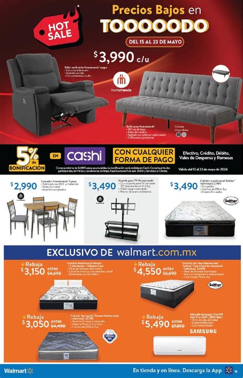 Folleto Walmart Hot Sale 2024 Ofertas Y Precios Bajos