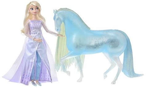 New Frozen 2 Elsa Snow Queen And Ice Nokk Doll Set From Disney Store