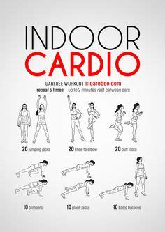 9 meilleures idées sur Cardio à la maison exercice sport exercices