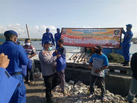 Dit Polairud Polda Bali Berbagi Tali Kasih Untuk Masyarakat Pesisir