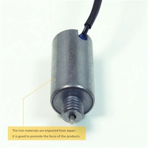 Tubular Push Pull Solenoid V For Automatic Ticket Machine