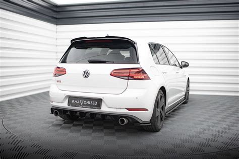 Rear Valance Vw Golf Vii Gti Facelift Gloss Black Our Offer