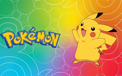 Pokemon Wallpaper 4K, Pikachu, Colorful background