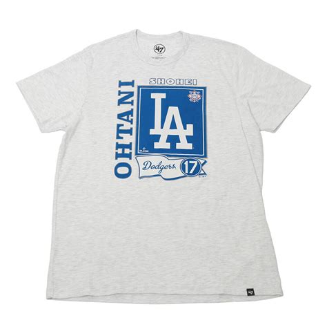 【楽天市場】大谷翔平 Tシャツ ドジャーズ 47brand 47 フォーティーセブン Mlb 大谷翔平ユニフォーム 野球ユニフォーム