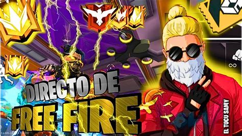 Directo De Free Fire Subiendo A Gran Maestro Con Subs Rank Decla Y