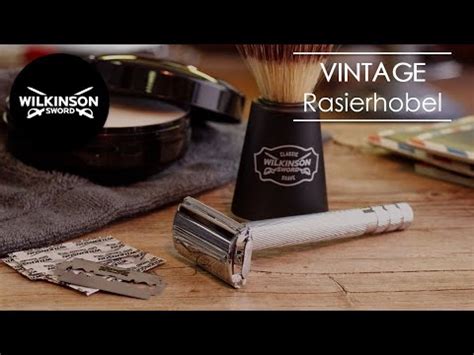 Vintage Classic Rasierhobel Wilkinson Sword YouTube