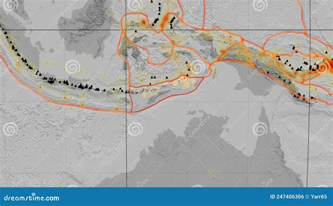 Tect Nica Do Tempo Em Destaque Escala De Cinza Elevada Kavrayskiy Vii