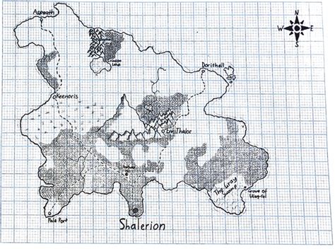 My first attempt at drawing a fantasy map, any suggestions are greatly ...