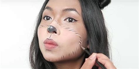 Bear Halloween Makeup Look — Easy Teddy Bear Costume Makeup