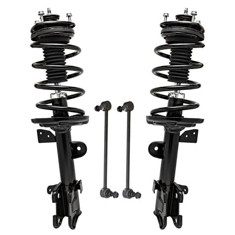 Detroit Axle Front Struts Coil Springs Sway Bar Links Replacement