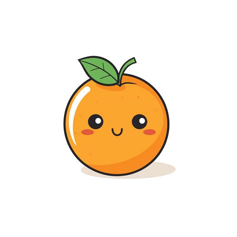 Vector Illustration Of Cute Kawaii Fruit Vector Icon Cartoon Character