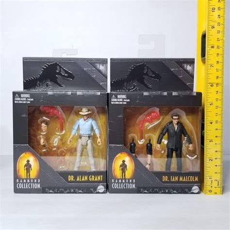 Jurassic World Hammond Collection Dr Ian Malcom Dr Alan Grant