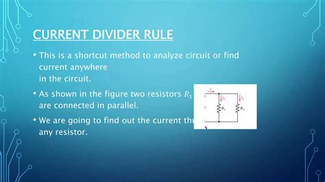 Current Divider Rule PPT