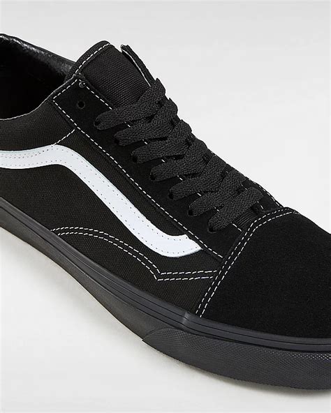 Suede Canvas Old Skool Shoes Black Vans