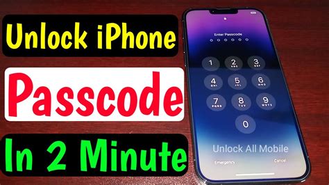 Unlock Passcode All Iphone In Minute How To Unlock Iphone If Forgot