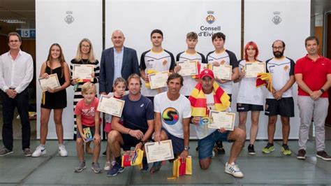 Homenaje A Nueve Figuras Del Deporte Ibicenco En El Consell Insular