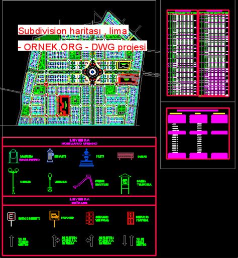 Subdivision Haritas Lima Dwg Projesi Autocad Projeler 69112 Hot Sex