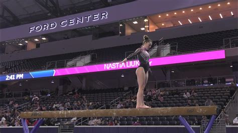 Mackenzie Estep Balance Beam 2022 Nastia Liukin Cup Youtube