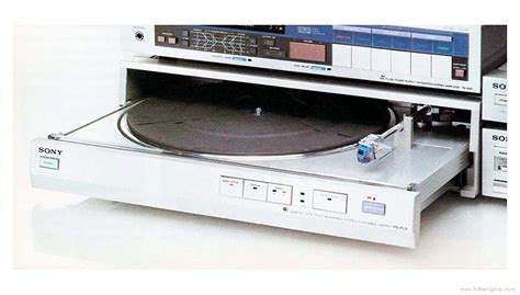 Sony Ps Fl Stereo Turntable System Manual Vinyl Engine