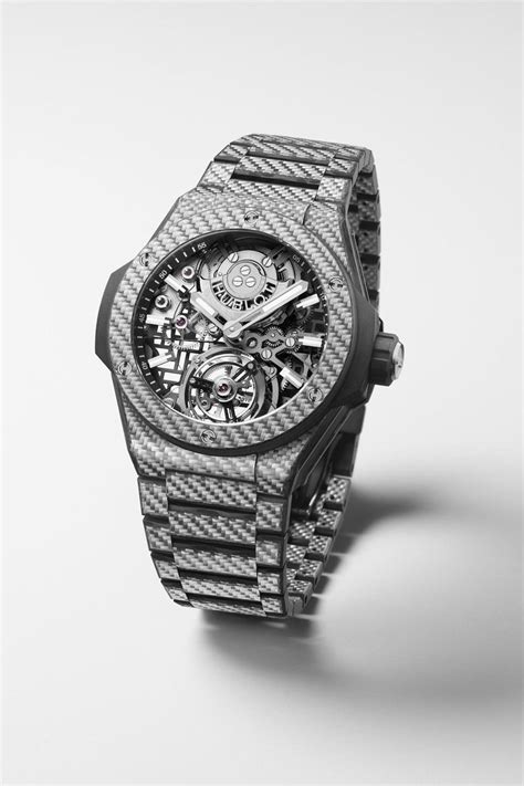 Hublot Big Bang Integrated Automatic Tourbillon Full Carbon Texalium