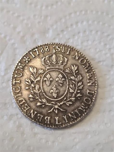 ECU LOUIS XVI Aux Branches D Olivier 1788 L EUR 120 00 PicClick FR