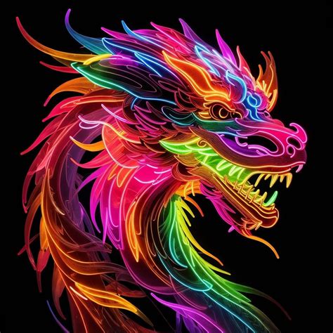 Neon Dragon Wallpapers - 4k, HD Neon Dragon Backgrounds on WallpaperBat