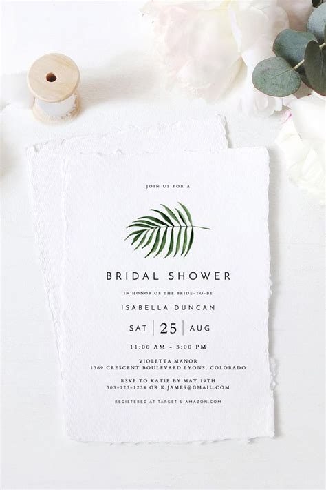 ADELLA Modern Minimalist Wedding Invitation Template Set Handwr