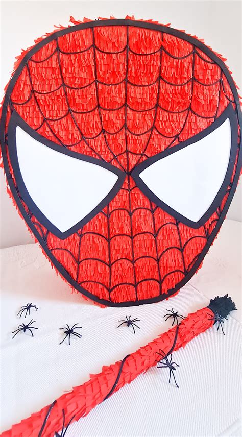 Total 45 imagen piñata cara de spiderman Abzlocal mx