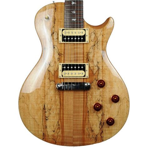 Disc Prs Se Singlecut 245 Electric Guitar Natural Spalted Maple At