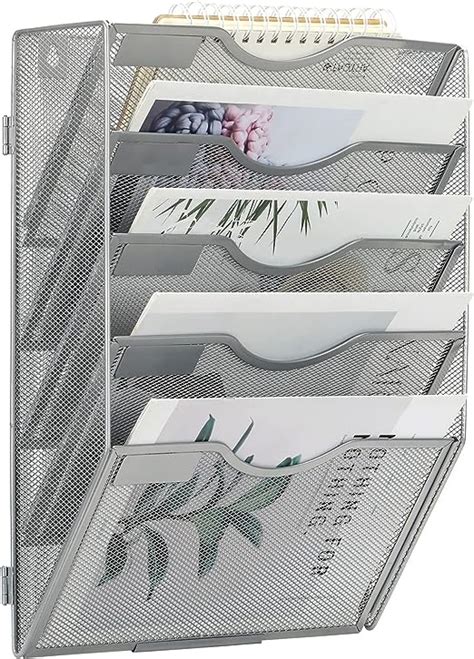 Easypag Tier A Mesh In Tray Assemble Wall Pocket File Holder Mail