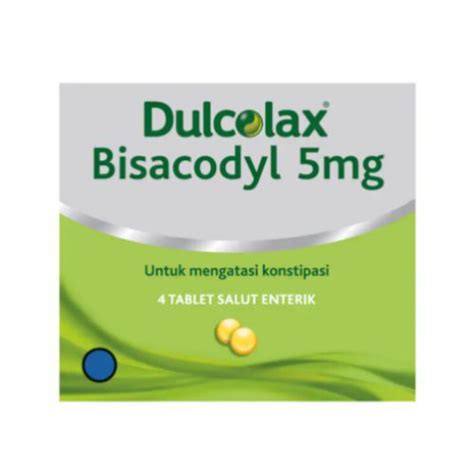 Jual Dulcolax Bisacodyl Obat Bab Mg Strip Tablet Shopee Indonesia