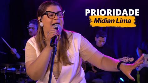 Midian Lima Prioridade Ao Vivo Youtube