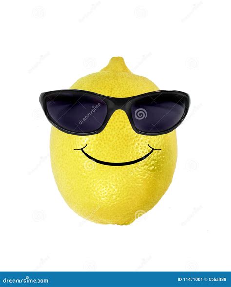 Funny Lemon In Sunglasses Stock Image Image 11471001