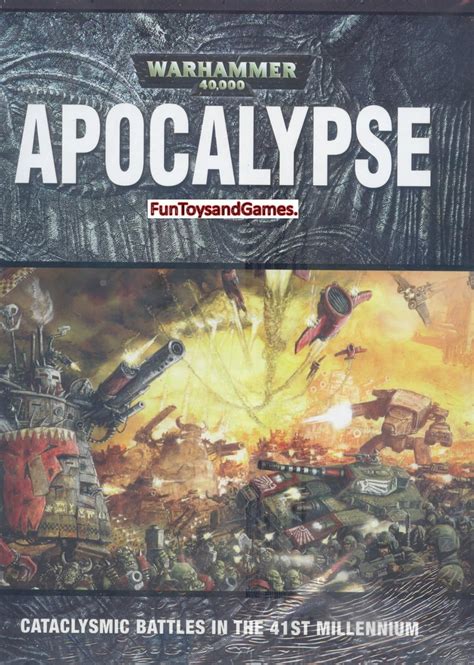 Warhammer 40k Apocalypse Cataclysmic Battles In The 41st Millenium