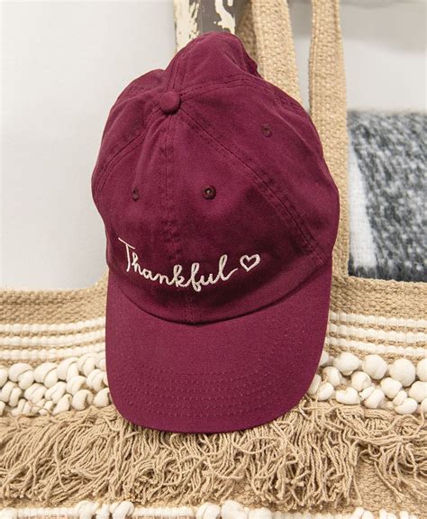 Col House Designs Wholesale Thankful Heart Baseball Cap