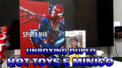 Unboxing Duplo Harry Potter Minico E Homem Aranha Da Hot Toys Youtube