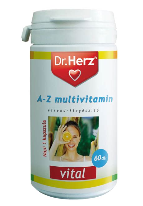 Dr Herz A Z Multivitamin Kapszula 60 Db Dr Herz