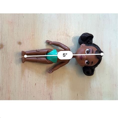 Disney Toys Tiana Mini Princess Doll Disney Animators Collection Nude To Dress Jointed