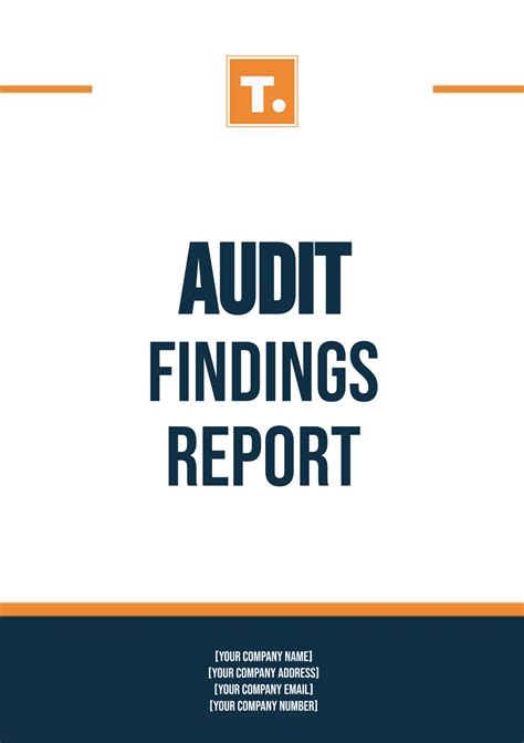 Free Audit Findings Report Template Edit Online And Download