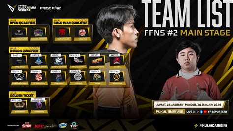 Turnamen Esports Free Fire Nusantara Series Hadir Pekan Ini