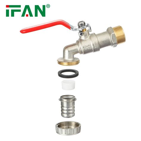 Ifan Free Sample Inch Brass Garden Taps Water Bibcock For Outdoor