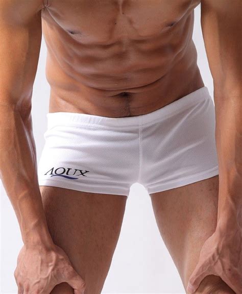 2019 Aqux Super Tight And Sexy Mens Gym And Run Shorts White Black Grey Sports Wear From Hlamen