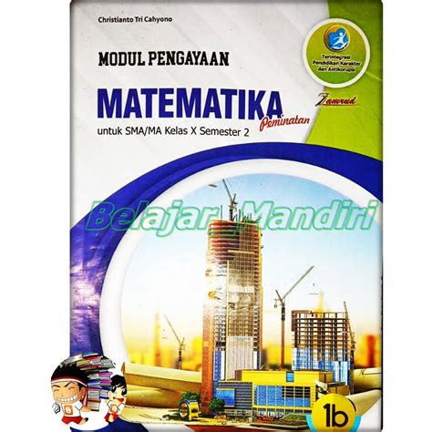 Jual LKS Matematika SMA MA Kelas 10 X Semester 2 K 13 Zamrud