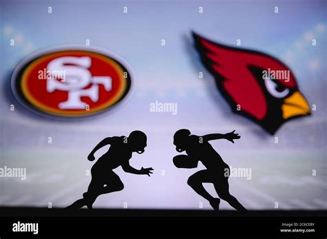 San Francisco 49ers Vs Arizona Cardinals NFL Match Poster Two