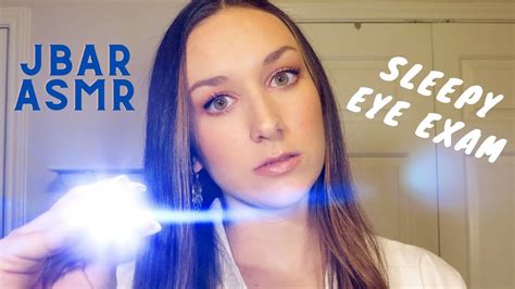 Sleepy Eye Exam 😴 Asmr Role Play Soft Spoken Gloves Light